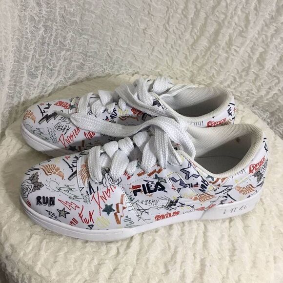Fila Men's Scribble Sneakers Size 10.5 - Picture 3 of 8